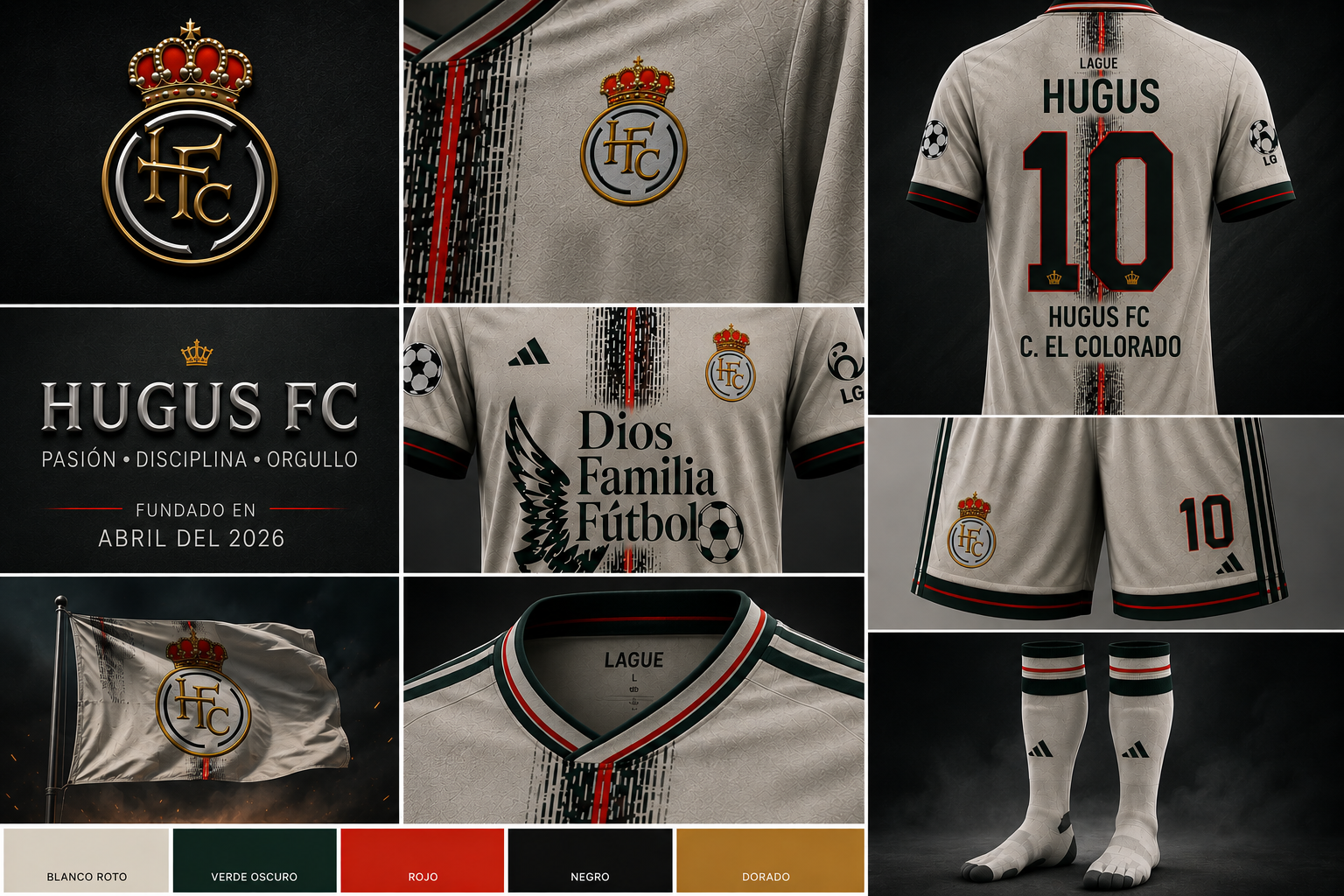 Kit completo HUGUS FC